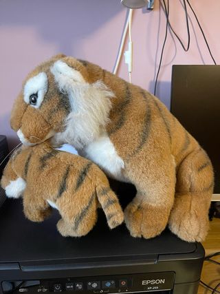 Peluche Tigre con Cucciolo