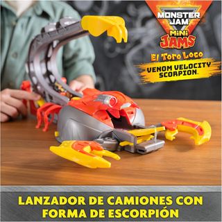 Monster Jam-Escenario EL Toro Loco Venom Velocity