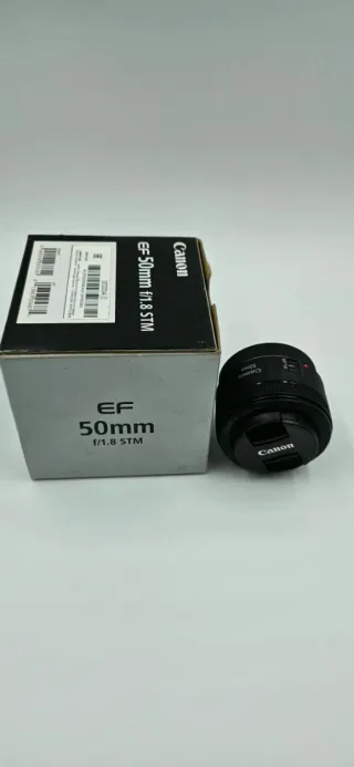 Objetivo Canon EF 50mm f/1.8 STM Negro