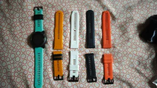 Garmin Fénix 3 HR Sapphire Verde/Plata