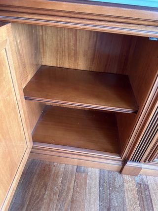 Mueble recibidor de madera