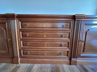 Mueble recibidor de madera