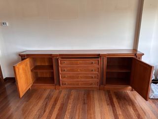 Mueble recibidor de madera