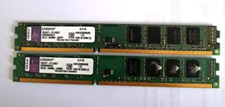 2x Kingston DDR3 4GB RAM