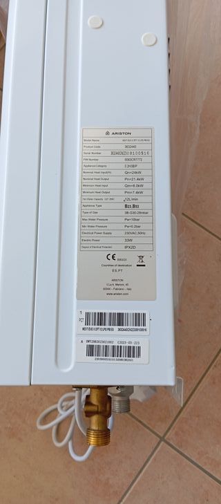 Esquentador Ariston Ventilado NEXT EVO X