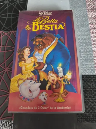 La Bella y la Bestia VHS Disney Clásicos