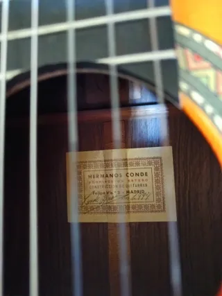 Guitarra Flamenca Hermanos Conde