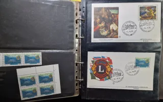 2 buste Lions e arte + quartina e coppia