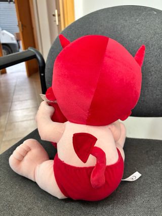 Peluche diavoletto con cuore Ti amo