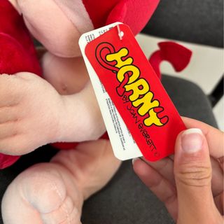 Peluche diavoletto con cuore Ti amo