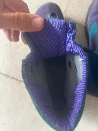 Scarpa Scarpe Trekking Donna Tg. 39 Viola/Verde