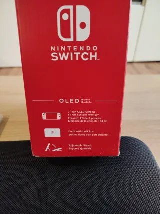 Nintendo Switch OLED Blanca