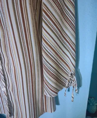 Conjunto Blusa y Pantalón Marrón