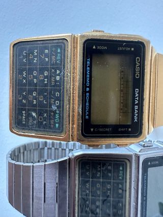 Orologi Casio Vintage Data Bank (3 pz)