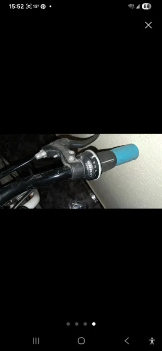 Bicicleta infantil azul