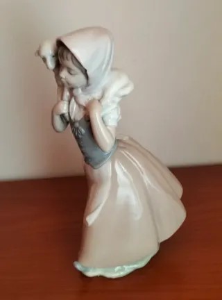 Figura Lladro Pastora con Tara.