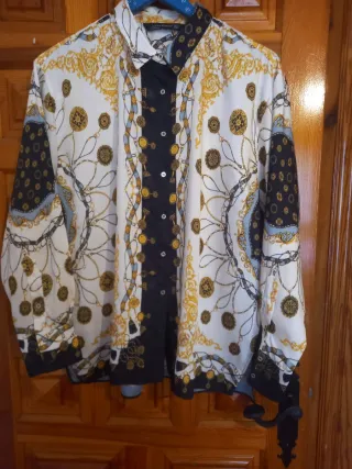 Blusa Zara Seda Talla S