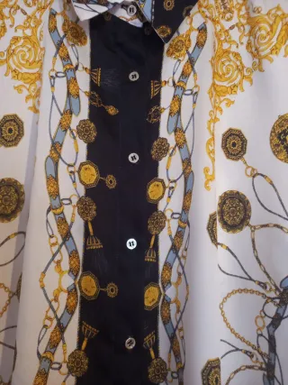 Blusa Zara Seda Talla S