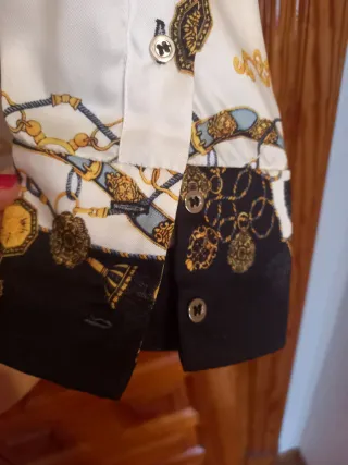 Blusa Zara Seda Talla S