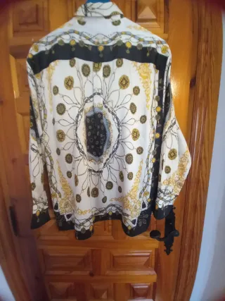 Blusa Zara Seda Talla S