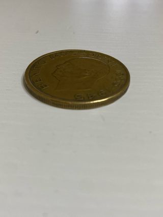 100 Lire commemorative coin Mussolini