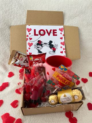 Cajitas dulces San Valentín