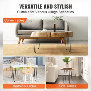 VEVOR Patas de Mesa de Horquilla 4 PCS Patas de Mu