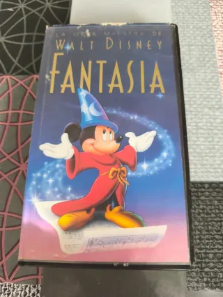 Película Disney Fantasía VHS