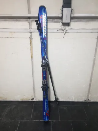 Esquís Atomic C-Series 7.2 168cm + Bastones 125cm
