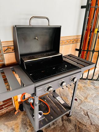 Barbacoa de gas para jardín