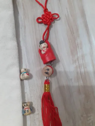 Bolso tote bag letras chinas chinitos de la suerte