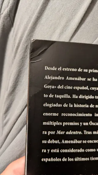 Amenábar, el valor de contar historias