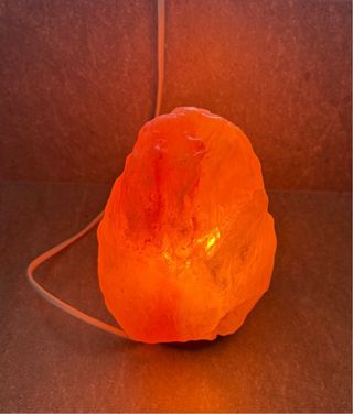 Lámpara Sal Himalaya Rosa y Blanca