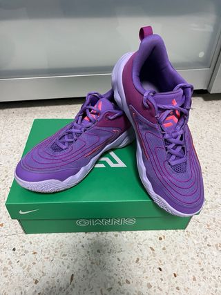 Zapatillas Nike Moradas y Rosas