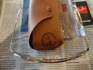 Gafas de sol Ray Ban WINGS Oro Naranja