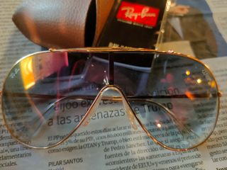 Gafas de sol Ray Ban WINGS Oro Naranja