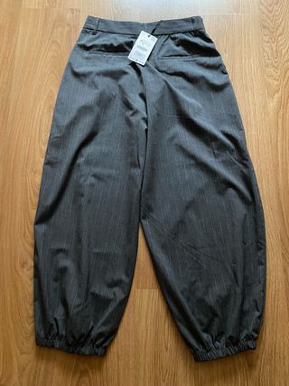Pantalón Zara Pichi Rayas Talla M