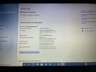 Portátil HP 255 G6 | AMD E2 | 4GB RAM |