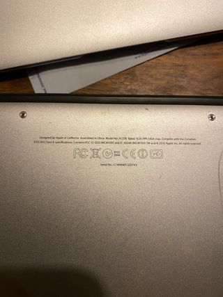 Apple MacBook A1278 Plata