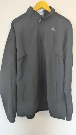 Chaqueta deportiva Adidas negro climalite