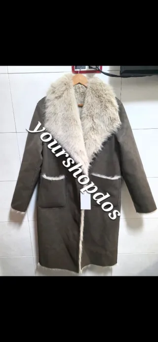 Abrigo reversible Zara efecto pelo T/L