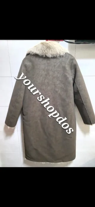 Abrigo reversible Zara efecto pelo T/L