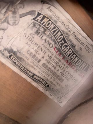 Antichissima Chitarra A. Monzino E Garlandini