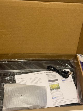 Teclado y ratón inalámbrico para tablet