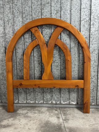 cabecero clasico cama madera
