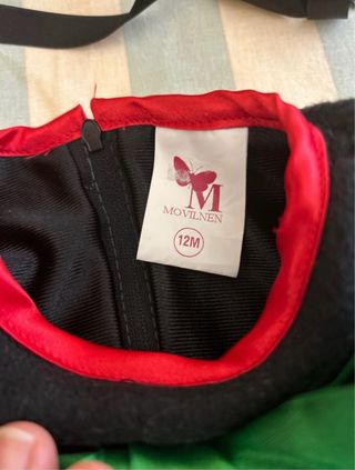 Disfraz Mickey Mouse Talla 12m