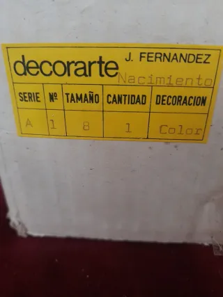 Figuras Belén Decorarte