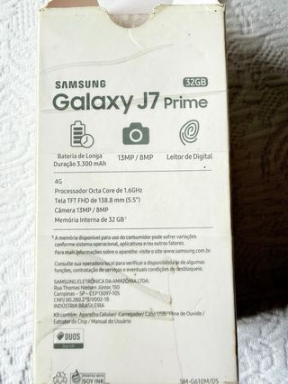 Samsung Galaxy J7 Prime Nero