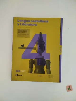 Lengua castellana y Literatura 4 ESO LOMLOE