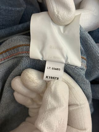 Chaqueta Vaquera Acne Studios Blå Konst